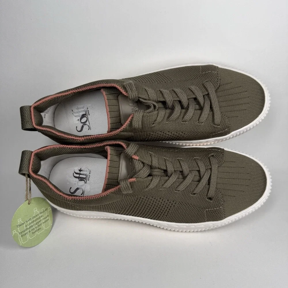 Sofft Women's Size‎ 6 Faro Knit Mesh Lace Up Sneakers Shoes